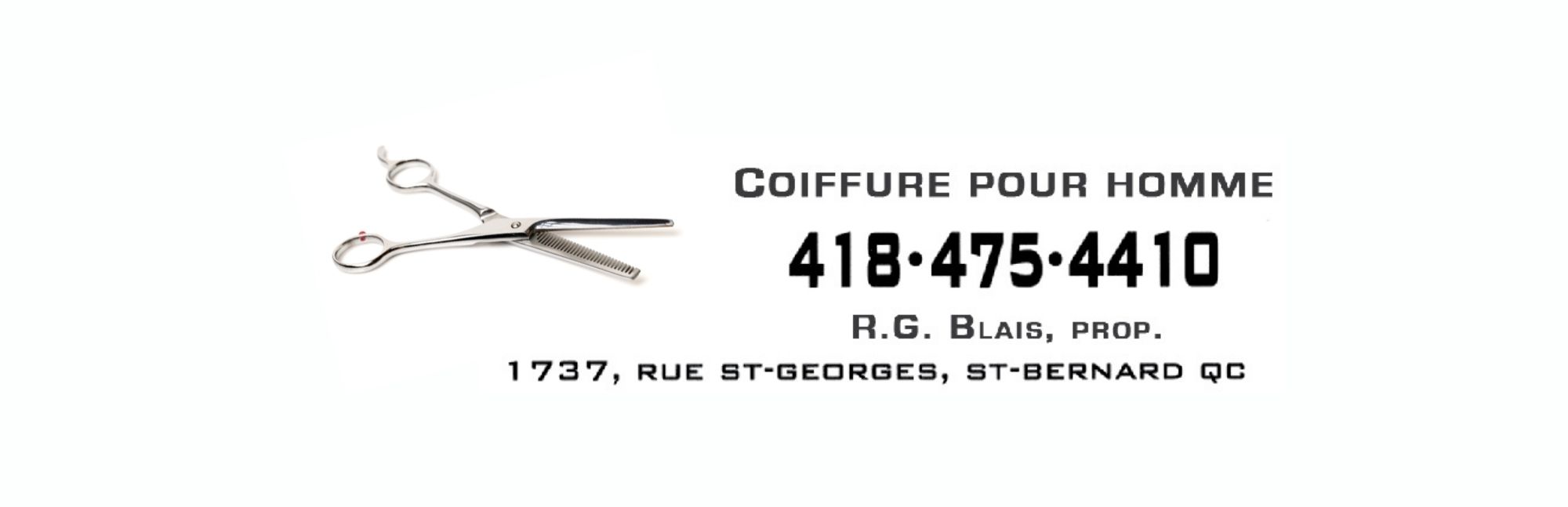 Coiffure Homme Gaston Blais