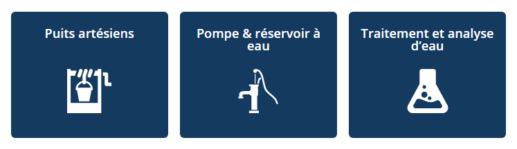 analyse d'eau potable, adoucisseur d'eau, traitement de l'eau LAFONTAINE PUISATIER, creusage de puis, forage puits artesiens