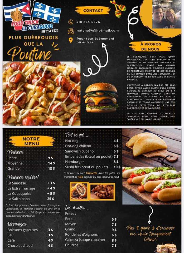 menu food truck basepleinair